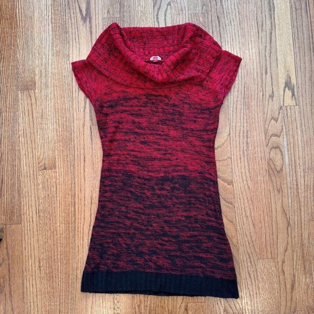 Vintage y2k L.E.I Turtleneck sweater dress size Large